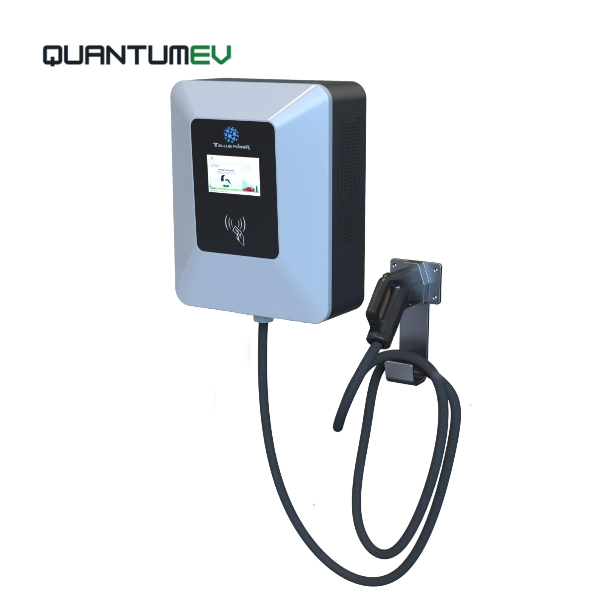 Tellus Power Green DC Fast Charger 30kW Wall Mount DC Fast Charging Station