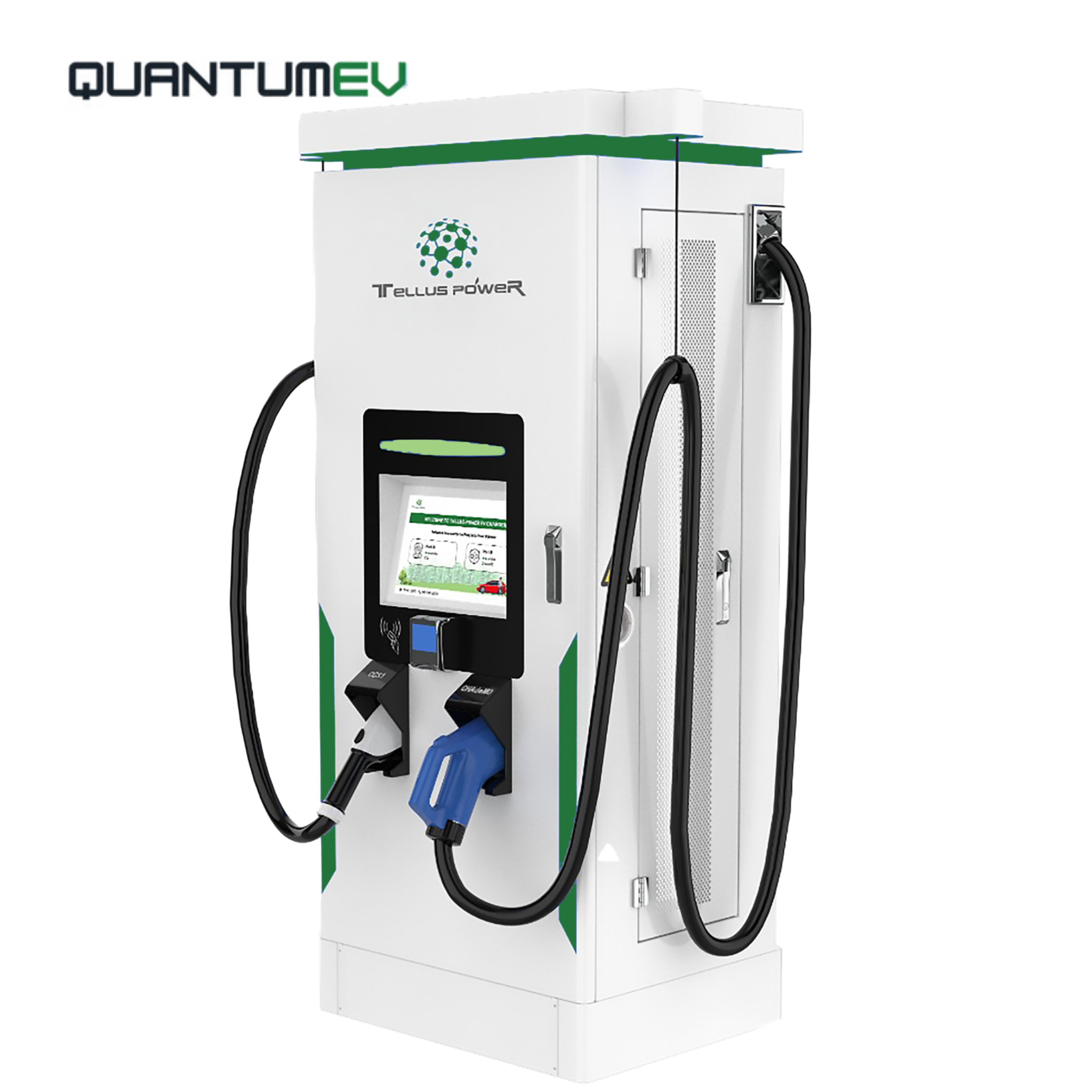 Tellus Power Green DC Fast Charger 120 kW Charging Station