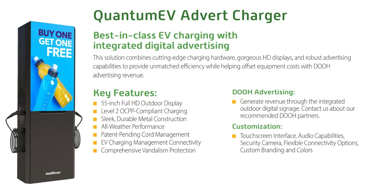 QuantumEV Advert Charger